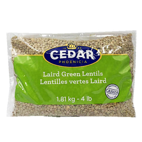 Cedar Laird Green Lentiles 4lb