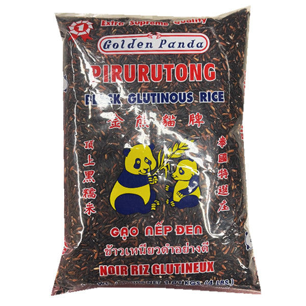 Golden Panda Pirurutong Black Glutinous Rice 4Lb