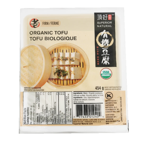Superior Natural Organic Tofu-Firm 454g