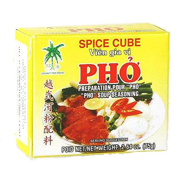 Coconut Tree Brand Spice Cube Pho Bo (Beef) 75g
