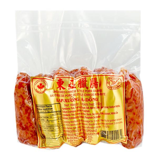 Chinese Style Uncooked Pork Sausage 454g