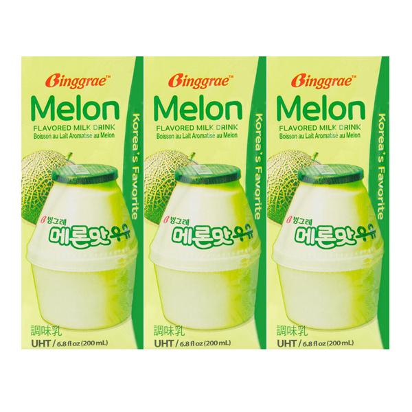 Binggrae TinyTAN BTS Melon Milk Drink 6*200ml