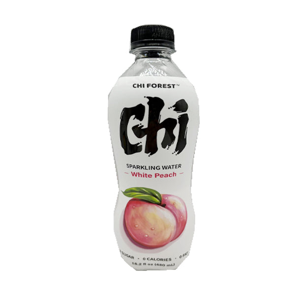 Chi Forest Sugar Free Sparkling Water-White Peach 460ml