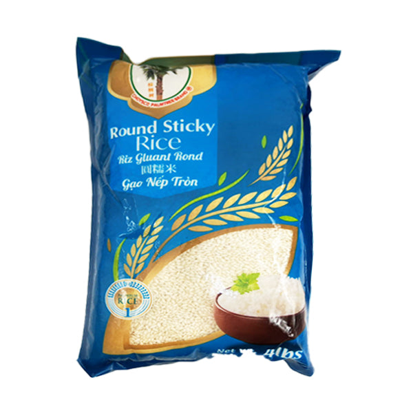 Choysco Palmtree Round Sticky Rice 4LBS