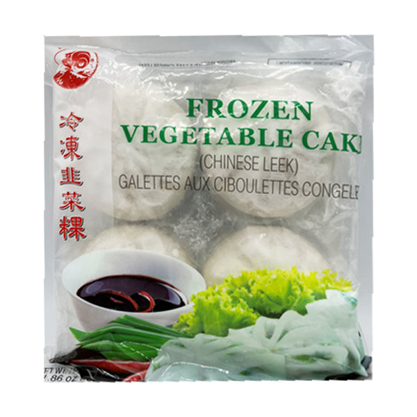Cook Brand Frozen Vegetable Cake-Chinese Leek 1.86oz