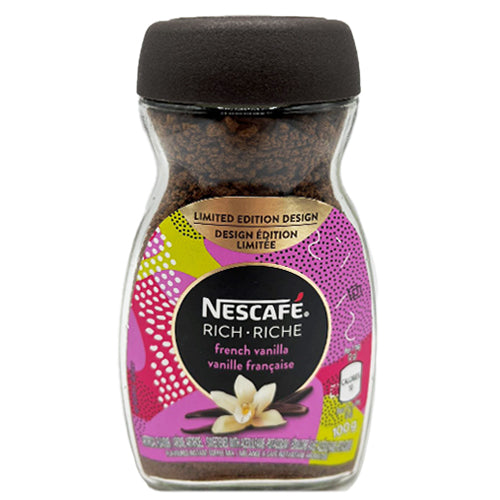 Nescafe French Vanilla Rich Instant Coffee-Limited Edition Design 100g