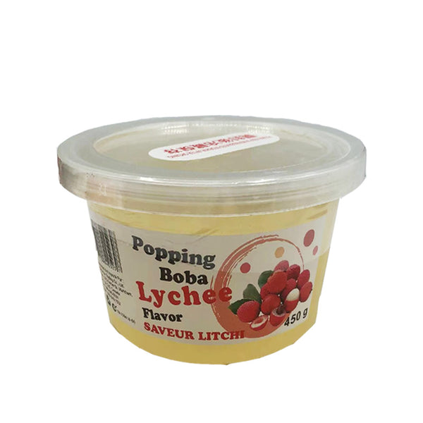 Popping Boba-Lychee Flavor 450g